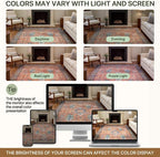 Bavni Runner Rug, Machine Washable Rugs - Image 4