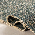 Nuloom Elfriede Handmade, Jute & Cotton, Textured and Earthy, High Traffic - Image 7