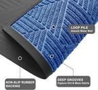 Kitinjoy Front Door Mat Outside Entrance, Sturdy Natural Dirt Trapper, Heavy - Image 4