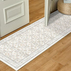WITSHOCK 2x6 Runner Rugs for Hallways, Vintage Neutral Hallway Rugs for Entryway - Image 6