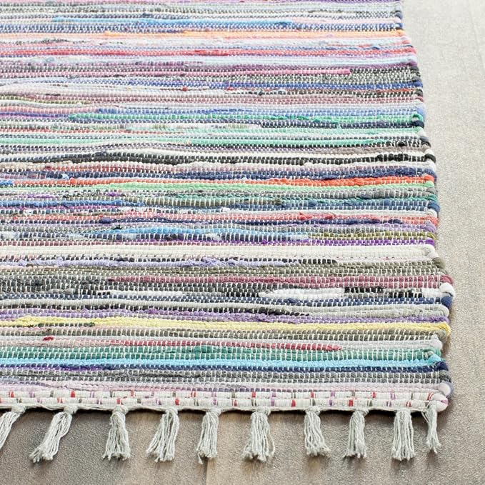 SAFAVIEH Rag Rug Collection Accent Rug - Image 8