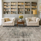 Taupe Brown Big Rugs for Living Room 9x12 - Image 6