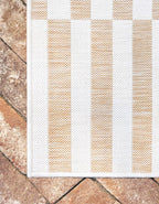 Unique Loom Outdoor Striped Collection Area Rug - Image 7