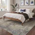 GENIMO Washable 5x7 Area Rugs for Living Room, Non Slip Modern Abstract Rug - Image 4