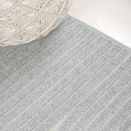 JONATHAN Y Hallie High-Low Curve Light Blue/Cream 8x10 Indoor/Outdoor Area Rug - Image 10