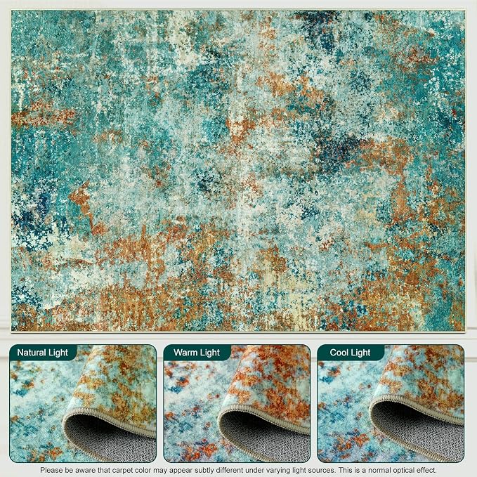 Washable Area Rugs for Living Room 9x12 - Image 7