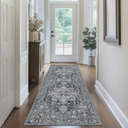 GENIMO 2x5 Runner Rugs for Hallway, Machine Washable Non Slip Vintage Rugs - Image 3