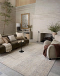 Loloi Amber Lewis Bexley Collection BEX-03 Natural/Slate 6'-6" x 9'-3" Area Rug by Loloi