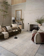 Loloi Amber Lewis Bexley Collection BEX-03 Natural/Slate 2'-7" x 4' Accent Rug by Loloi
