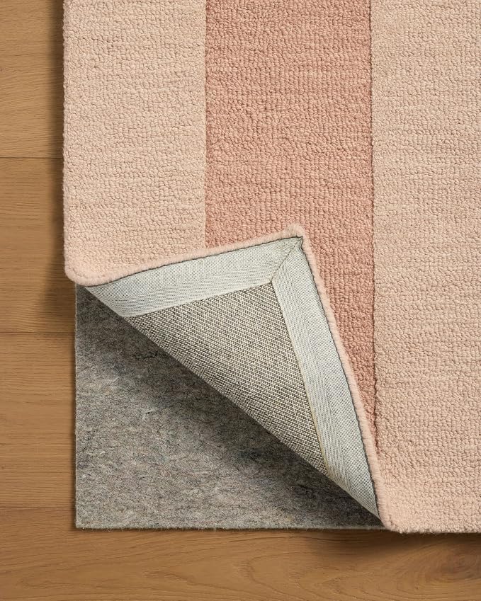 Loloi Leanne Ford Craven Collection CVN-01 Blush/Rose 3'-6" x 5'-6" Accent Rug - Image 6