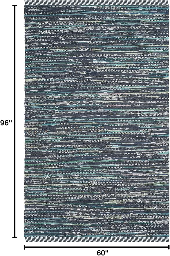 SAFAVIEH Rag Rug Collection Area Rug - Image 2