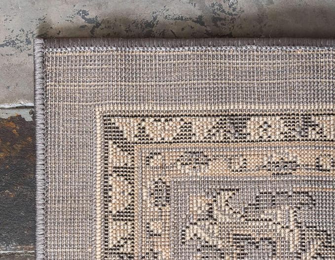 Unique Loom Sialk Hill Collection Area Rug - Image 9