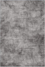 LUMI 4x6 Washable Area Rug for Living Room, Ultra Soft Modern Neutral Grey Rugs - Image 3