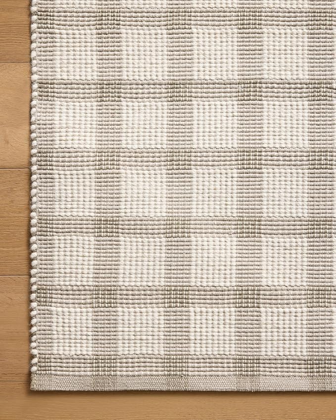 Loloi Magnolia Home by Joanna Gaines Ryder Collection RYD-02 Stone/Ivory 2'-6" - Image 5