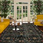 DUKINO 6x9 Rugs for Living Room, Vintage Washable Rug - Image 8