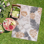 CAMILSON Indoor Outdoor Rug, Easy-Cleaning Non-Shedding Living Room, Garden and - Image 5