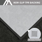 COSY HOMEER Door Mat 32”x48”, Absorbent Dirt Trapper Entryway Rugs, Non-Slip - Image 4