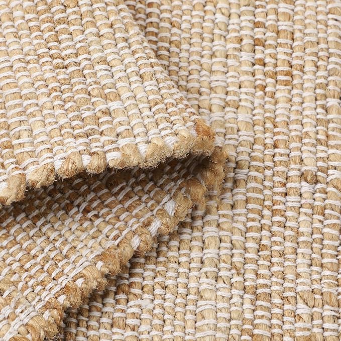 REDEARTH · Jute Cotton Area Rug - Image 6