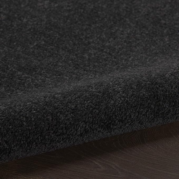 Nourison Home Nourison Essentials Black 2'2" x 16' Area Rug - Image 7