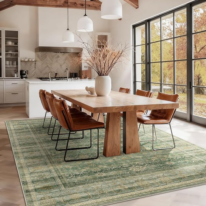 HelloTree Washable Rugs 8x10 Area Rug - Image 3