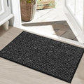 BEQHAUSE Dirt Trapper Door Mat 20" x 32", Non-Slip Washable Doormats Entrance by BEQHAUSE