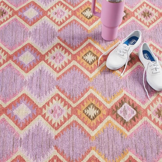 Dash & Albert Rhapsody Spice Machine Washable Rug, 6 X 9 Feet - Image 2