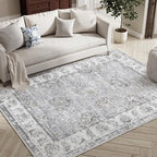 jinchan Fiora 4x6 Area Rugs for Bedroom by JINCHAN