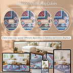 Fame Living Washable Area Rug. Modern Farmhouse. Vintage. Turkish. Bohemian. - Image 7