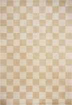 Loloi Chris Loves Julia Calvin Collection CLV-01 Wheat/Ivory 7'-10" x 7'-10" - Image 3