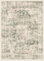 RUGGABLE Washable Vintage Area Rug – Sarrah Sage 5x7, Stain-Resistant, Non-Slip - Image 3