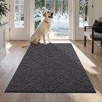 COSY HOMEER Door Mat 36”x60”, Absorbent Dirt Trapper Entryway Rugs, Non-Slip by COSYHOMEER