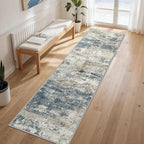 GENIMO Runner Rug Non Slip 2'6"x8', Washable Rug Runner by GENIMO