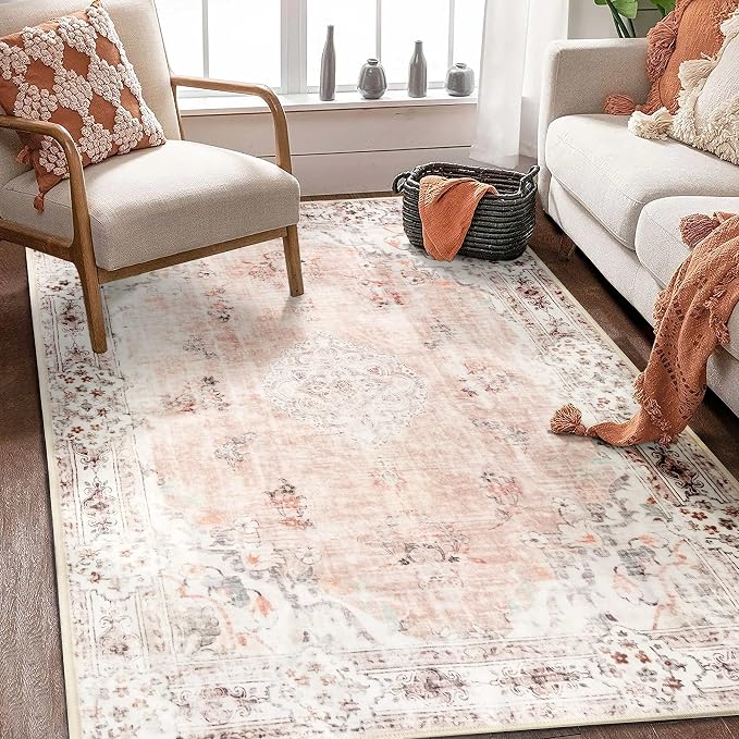 MUJOO Boho Rug 4'x6.5' Area Rugs by MUJOO