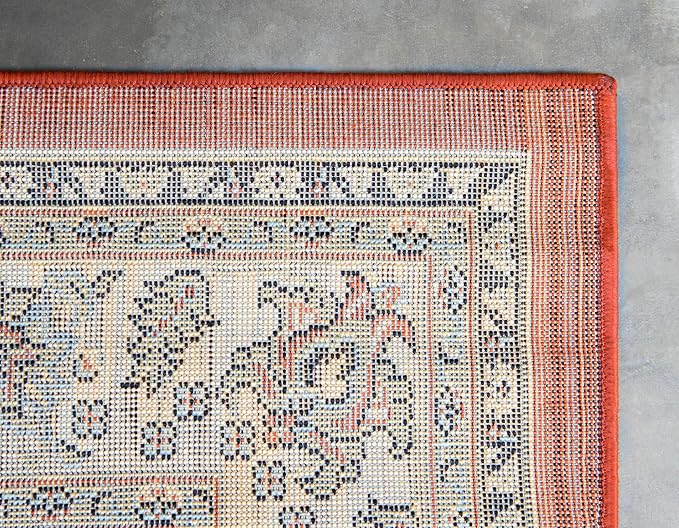 Unique Loom Sialk Hill Collection Area Rug - Image 9