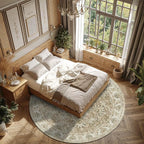 jinchan Fiora Round Rug 8ft Area Rug - Image 4