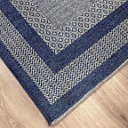 Alfa Rich 4x6 Navy Blue Washable Area Rugs - Image 4