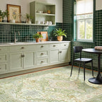 Kokia 9x12 Washable Sage Green Area Rugs - Image 8