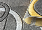 GLORY RUGS Area Rug Modern Soft Hand Carved Contemporary Floor Carpet - Image 5