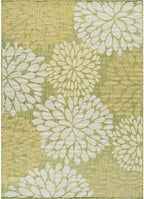 Beverly Rug Outdoor Rug 9x12 Modern Exotic Tropical Leaf Area Rugs - Image 2