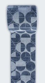 Well Woven Custom Size Hallway & Stair Runner- Harlow Harmony Blue 27 Inches - Image 6