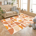 MUJOO Boho Rug Washable, 4x6.5 Area Rugs - Image 2