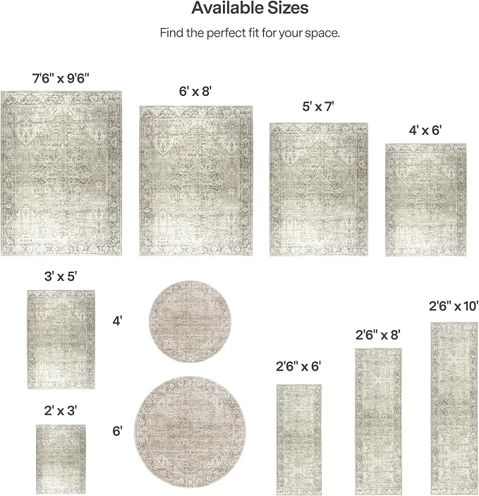 ReaLife Rugs Machine Washable Area Rug - Image 9