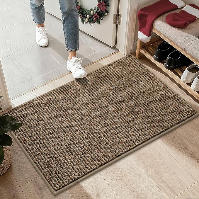 BEQHAUSE 2x3 Entryway Rug Indoor Door Mat Non-Slip Washable, Hallway Rugs by BEQHAUSE
