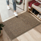 BEQHAUSE 2x3 Entryway Rug Indoor Door Mat Non-Slip Washable, Hallway Rugs by BEQHAUSE