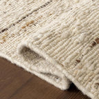 Rugs USA Juju Ivory/Grey, Diamond Trellis, Soft and Cozy, High Traffic - Image 5