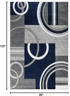 GLORY RUGS Area Rug Modern Soft Hand Carved Contemporary Floor Carpet - Image 2