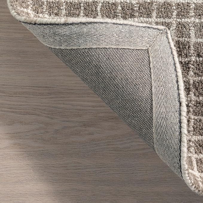 Rugs USA Melrose Grey, Wool & Cotton, Soft and Cozy, High Traffic, Stain - Image 5