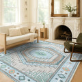 Oriental Rug. Washable Vintage Turkish Oushak Antique Inspired Area Rugs. by FameLiving%7COushakRugs