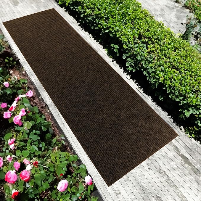 English Home Custom Size Non Slip Striped Design Durable Anti Slip Back Tough by EnglishHome