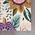Hand-Tufted Floral Area Rug - Image 5